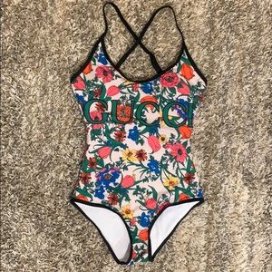 New 2020 Gucci Floral Bathing suit